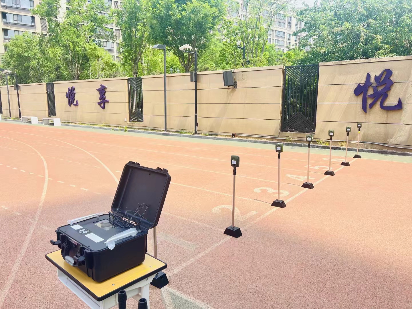 学生体质测试考场布置-仰卧起坐