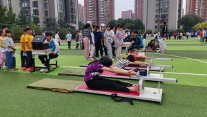 泰美泉为北京丰台区小学提供体质测试服务