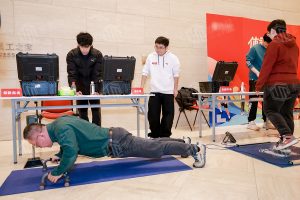 泰美泉为某银行提供职工体质测评服务