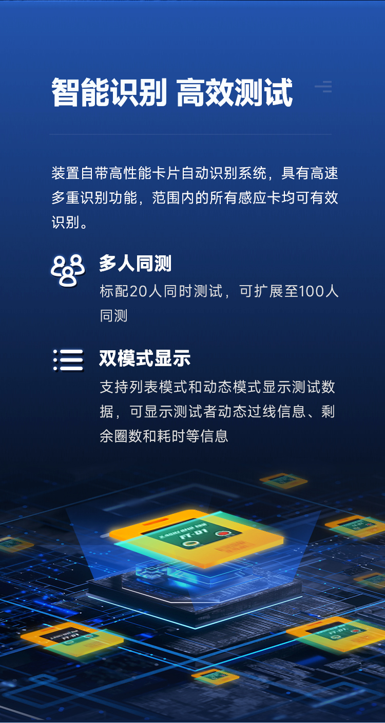 中长跑智能识别 高效测试